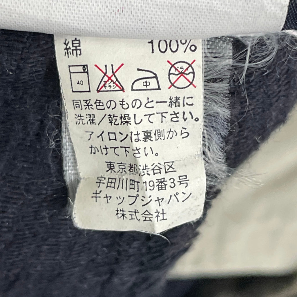 OLD GAP オールドギャップ / 00s 太畝コーデュロイ2タックワイドパンツ ブラック SIZE:31/32