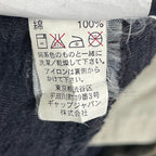 OLD GAP オールドギャップ / 00s 太畝コーデュロイ2タックワイドパンツ ブラック SIZE:31/32