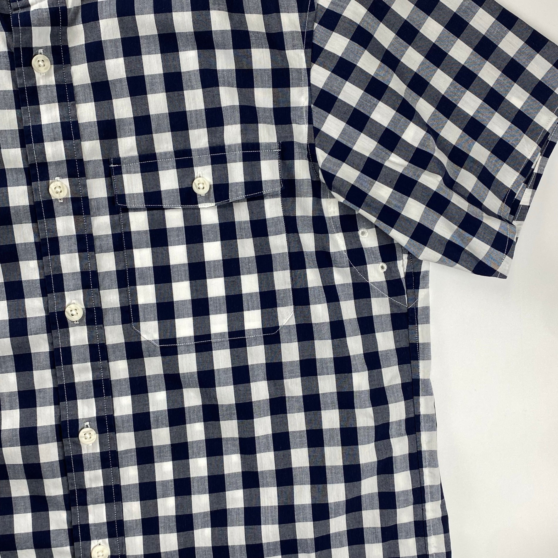 THE NORTH FACE ザ ノースフェイス / 半袖 ボタンダウン チェックシャツ NR21458 SIZE:M