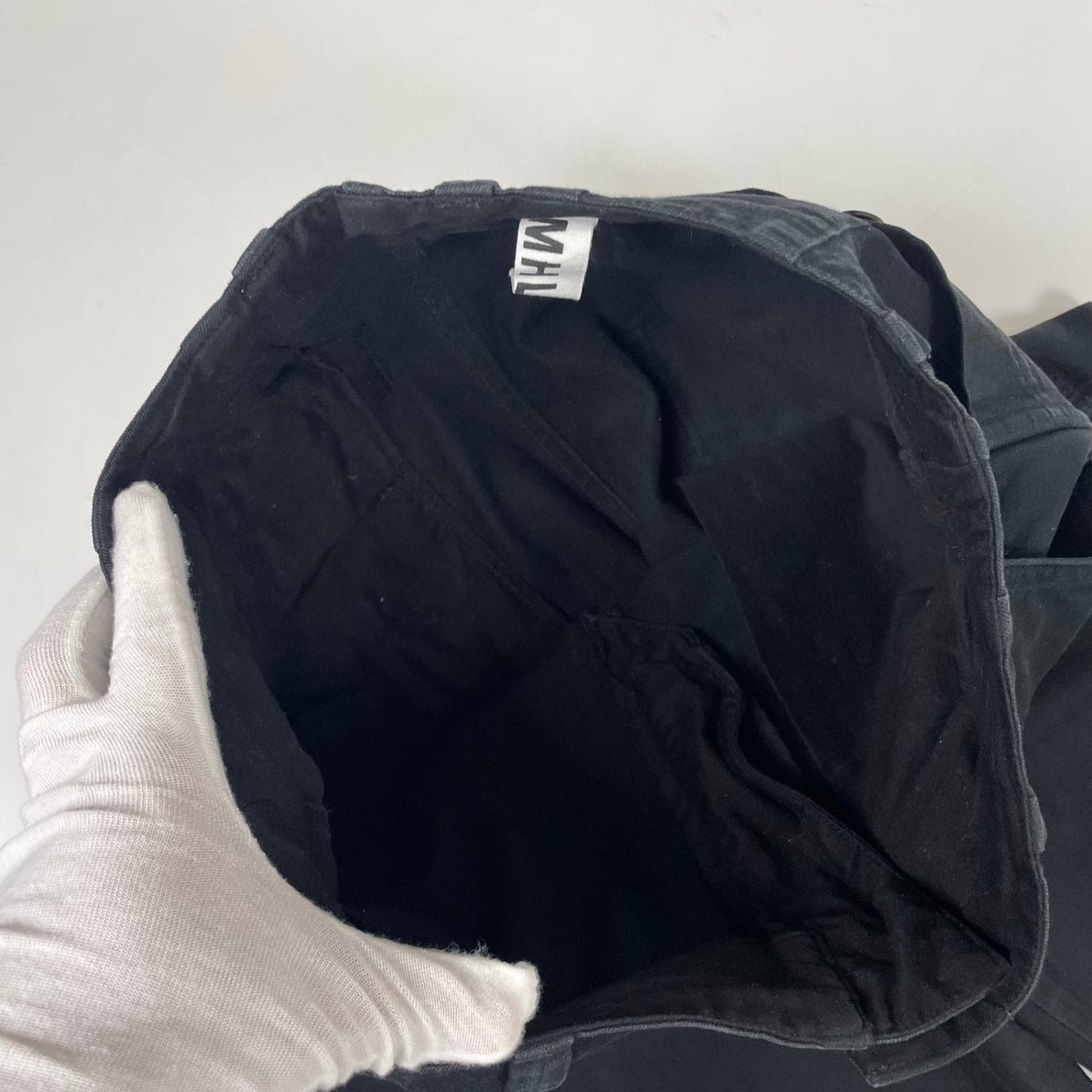 MHL. / 日本製 ワイドデニムパンツ 参考定価：30,000程度 SIZE:S