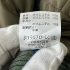 RALPH LAUREN / レザー切替キルティングベスト 参考定価：55,000程度 SIZE:M