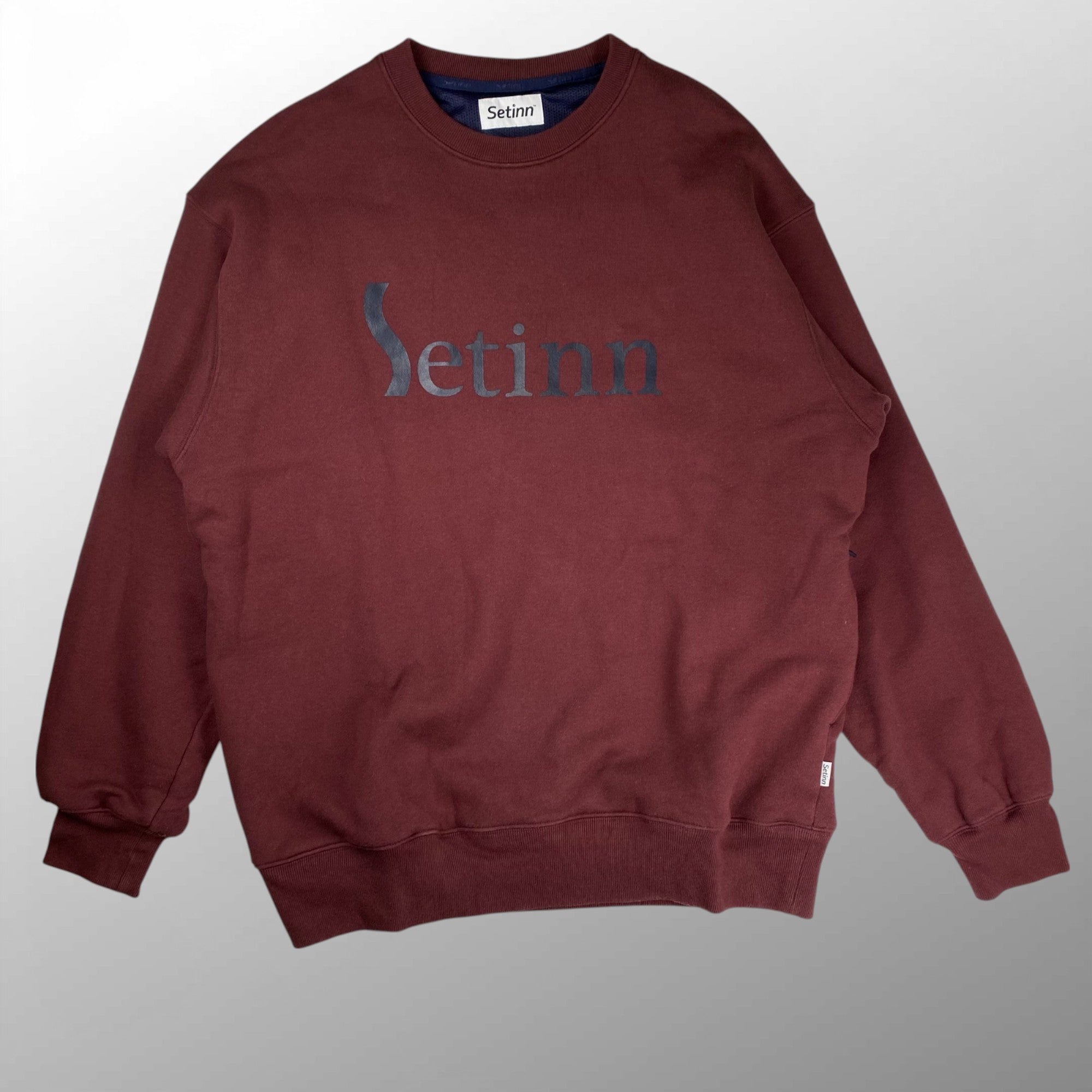 【美品】 Setinn セットイン BEAMS / Tour Crew Sweat ロゴ スウェット メッシュライナー ポケット付 SIZE:L