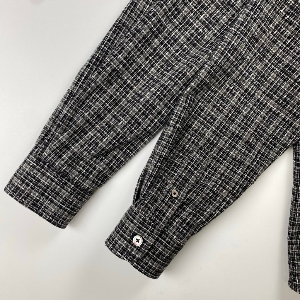 LABROS ラブロス / symbol logo plaid button shirts 刺繍 チェックシャツ SIZE:M