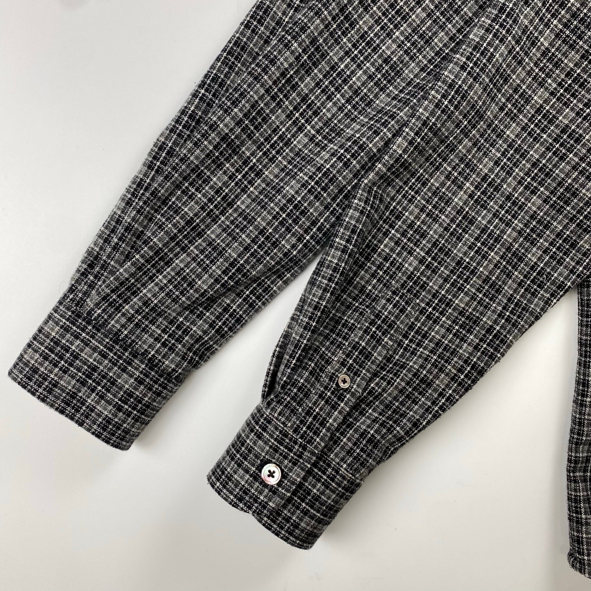 LABROS ラブロス / symbol logo plaid button shirts 刺繍 チェックシャツ SIZE:M