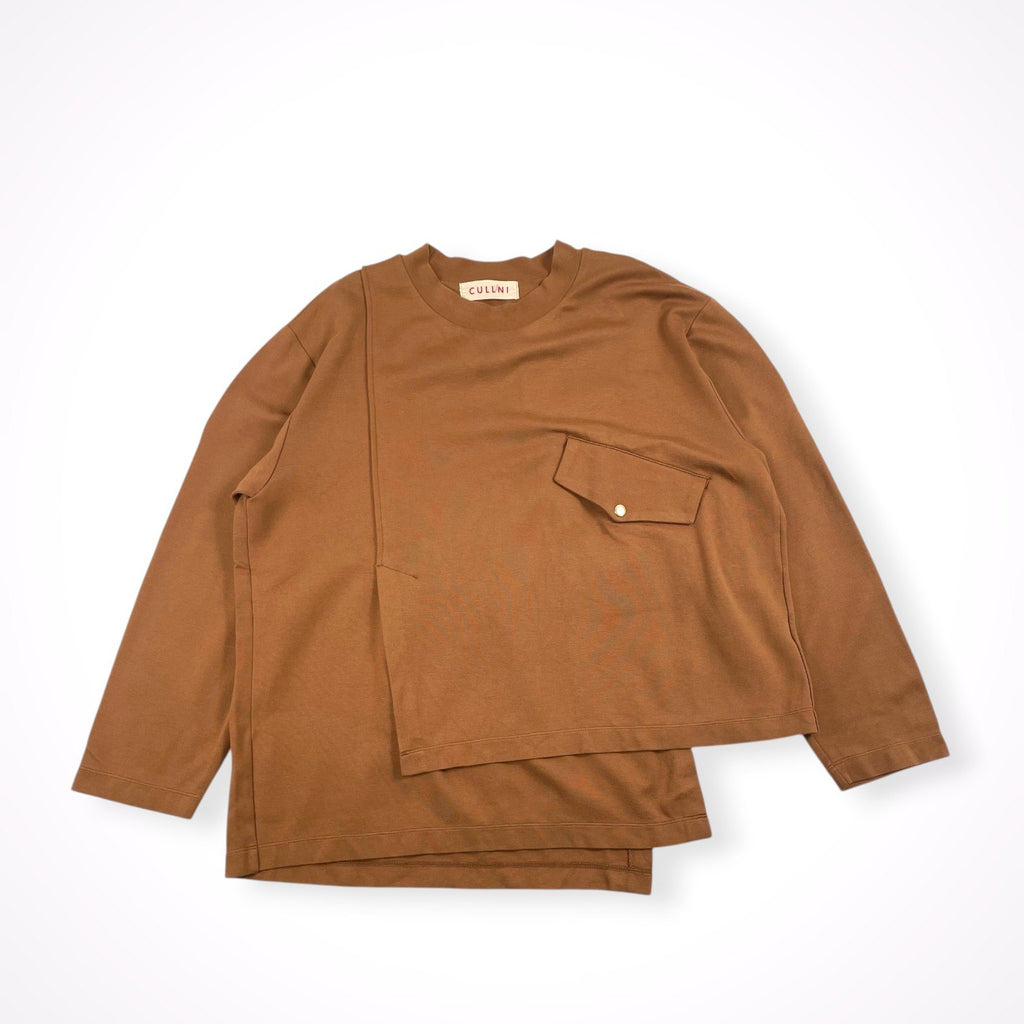 CULLNI クルニ / アシンメトリープルオーバー  参考定価：24,000程度 SIZE:1
