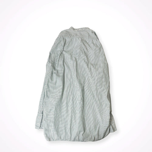 EURO VINTAGE / 40sフレンチドレスグランパシャツ マチ付 SIZE:16 1/2(L程度)