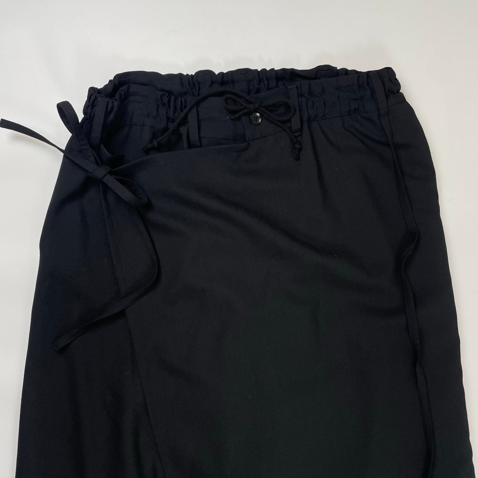 Ground Y yohji yamamoto / トロピカルウールラップパンツ ハカマ SIZE:3