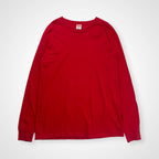 Supreme シュプリーム / 長袖Tシャツ 無地 USA製 SIZE:L