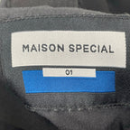 MAISON SPECIAL / OUTLAST/アウトラスト ワイドテーパードスラックス 参考定価：17,200+tax SIZE:01