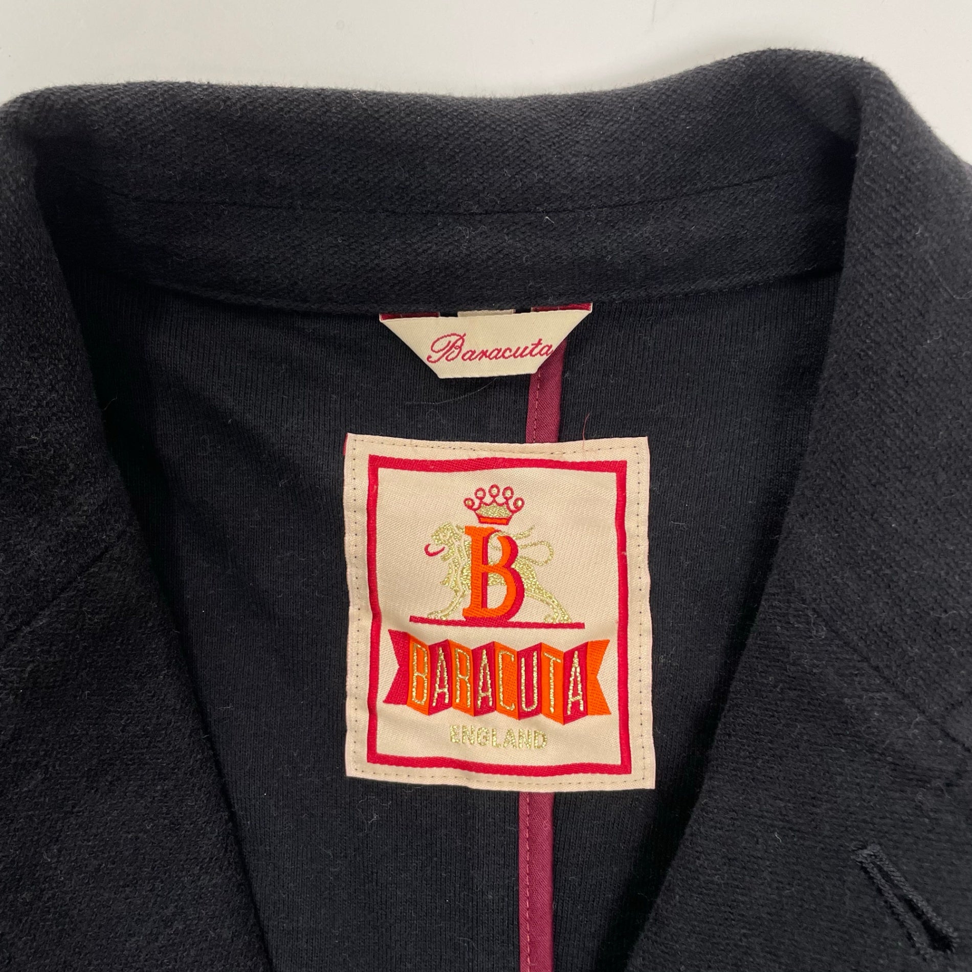 BARACUTA バラクータ / コットンツイルジャケット ブラック SIZE：XL