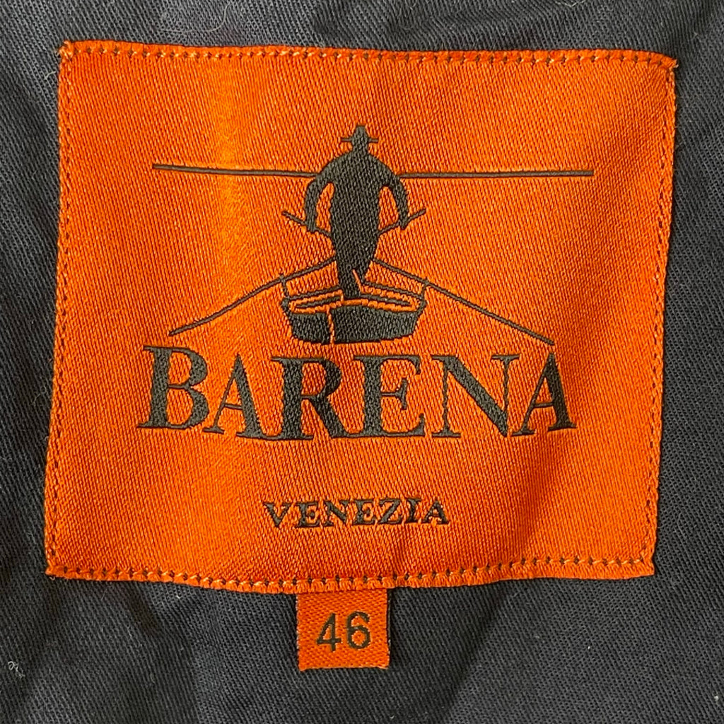 BARENA / ベルベットテーラードジャケット 参考定価：75,000程度 SIZE:46