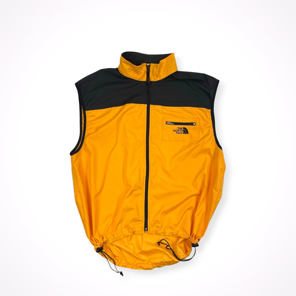 THE NORTH FACE / 90sウォームアップベスト イエロー×ブラック SIZE：XL