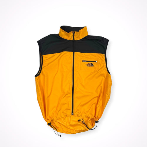 THE NORTH FACE / 90sウォームアップベスト イエロー×ブラック SIZE：XL