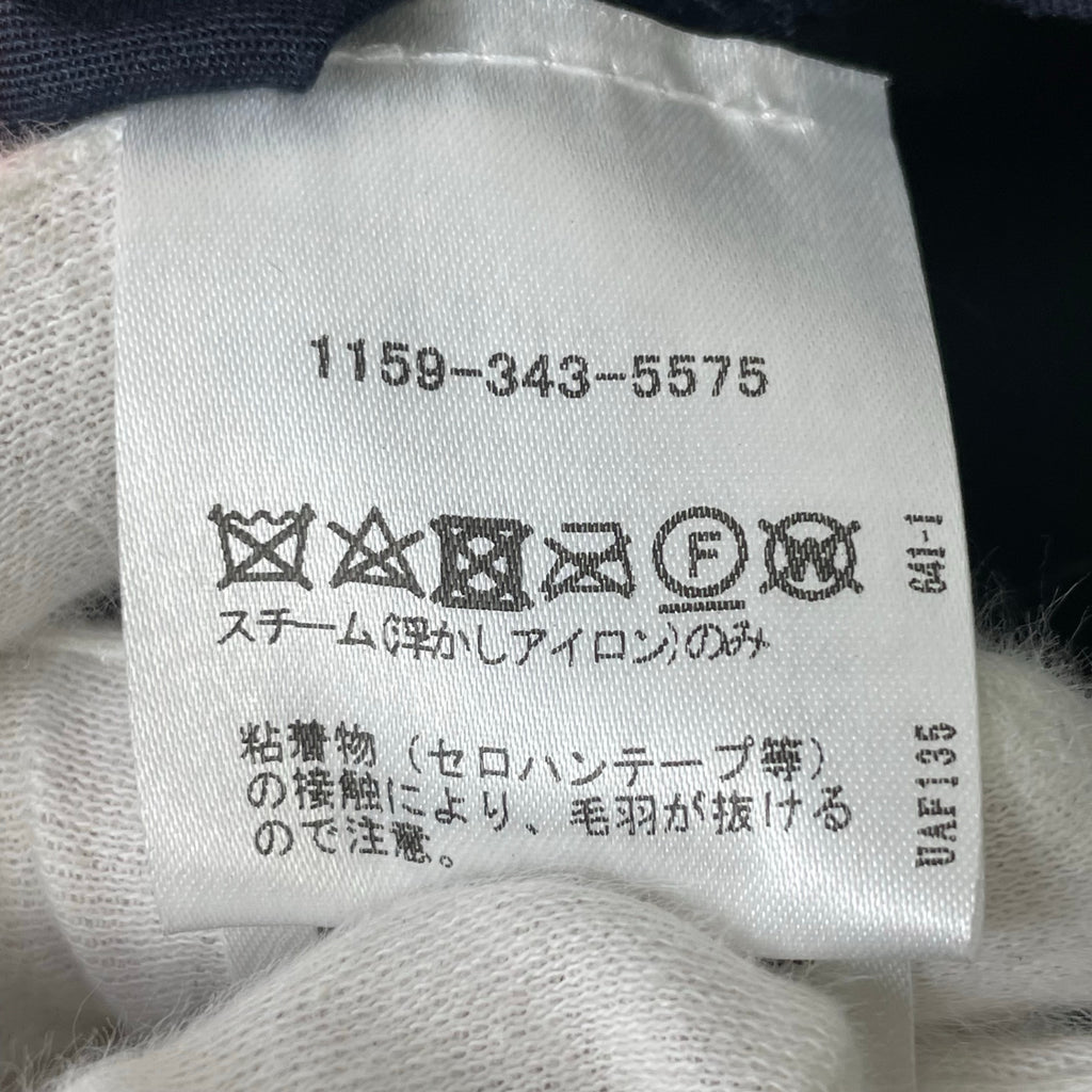 BARENA / ベルベットテーラードジャケット 参考定価：75,000程度 SIZE:46
