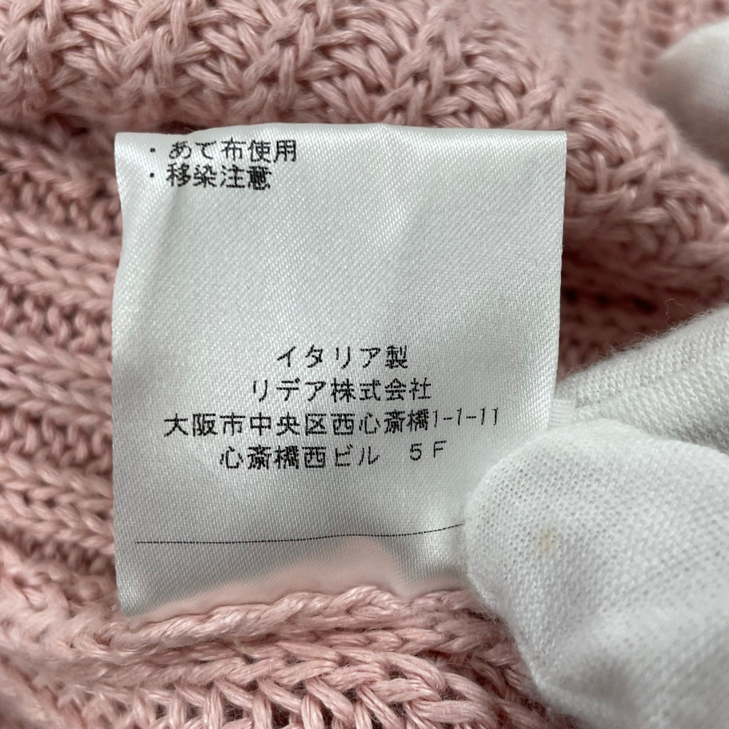 Cruciani / リネンタートルノースリーブニット SIZE：38