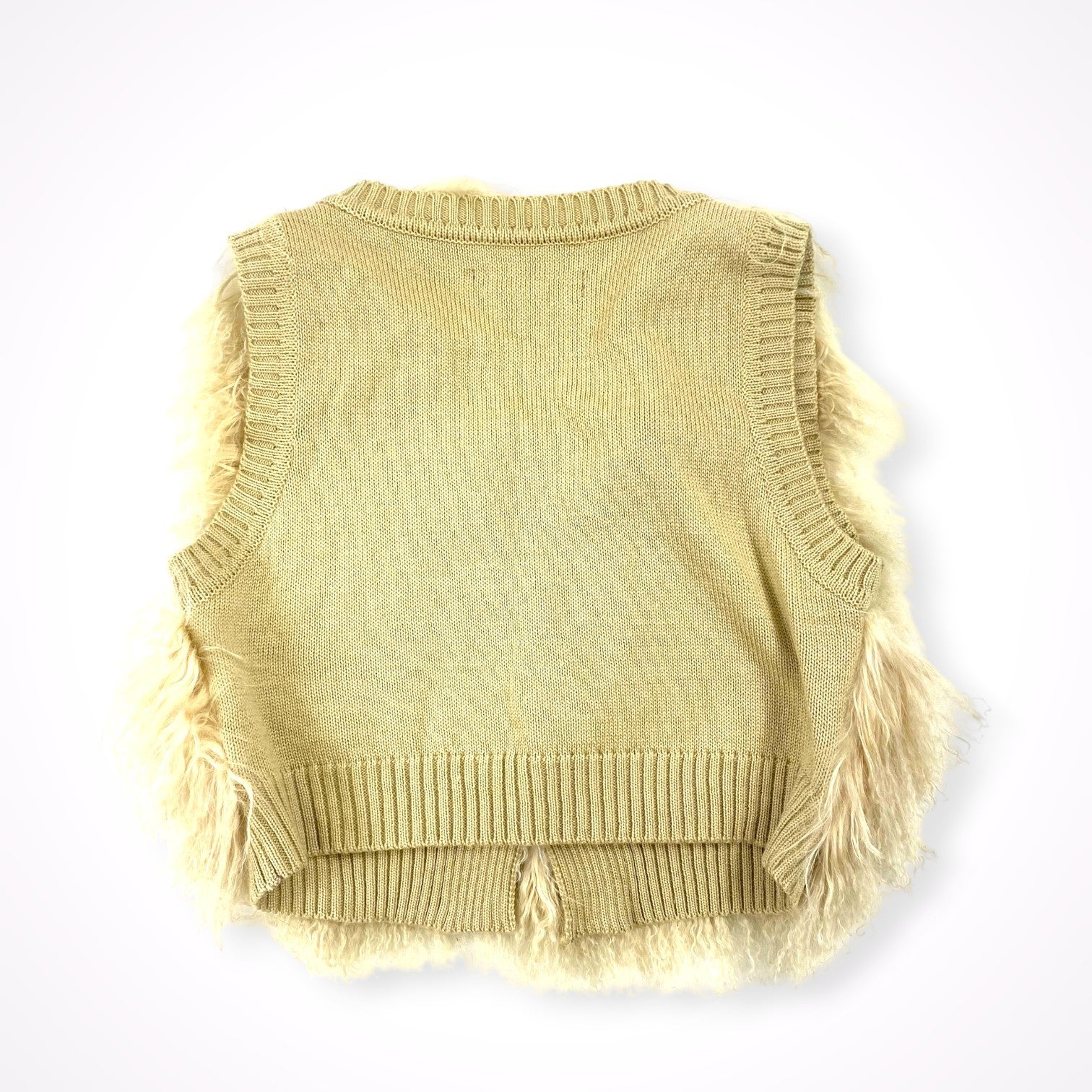 American Rag Cie / チベットラムファーベスト SIZE:M程度