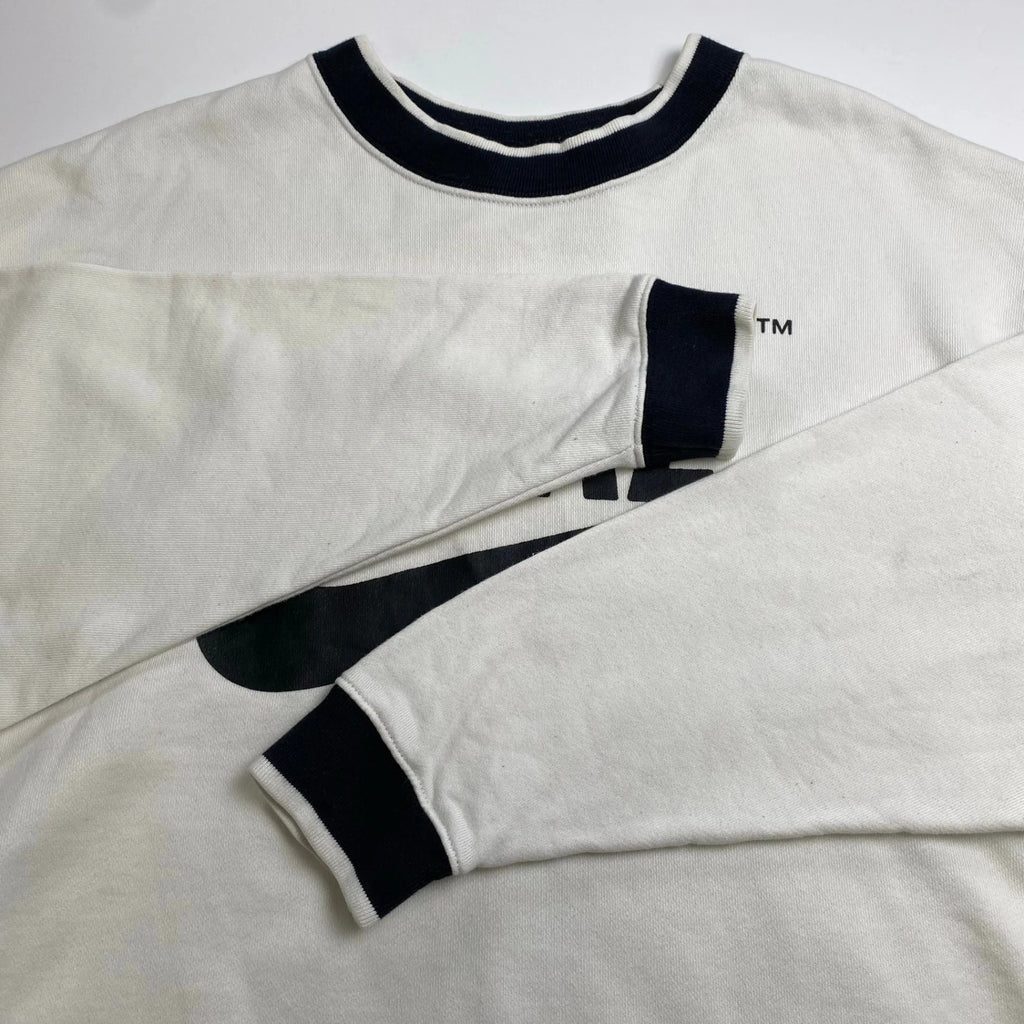 EURO NIKE ユーロ ナイキ / クロップドスウェット 短丈 ロゴ SIZE:L程度