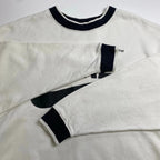 EURO NIKE ユーロ ナイキ / クロップドスウェット 短丈 ロゴ SIZE:L程度