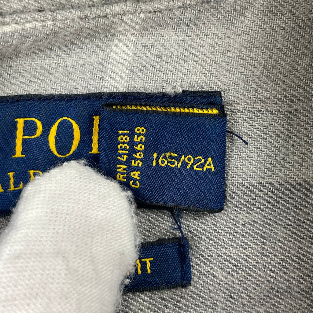 POLO RALPH LAUREN / インド製コットン ダブルガーゼシャツ 参考定価：24,000程度 SIZE:M