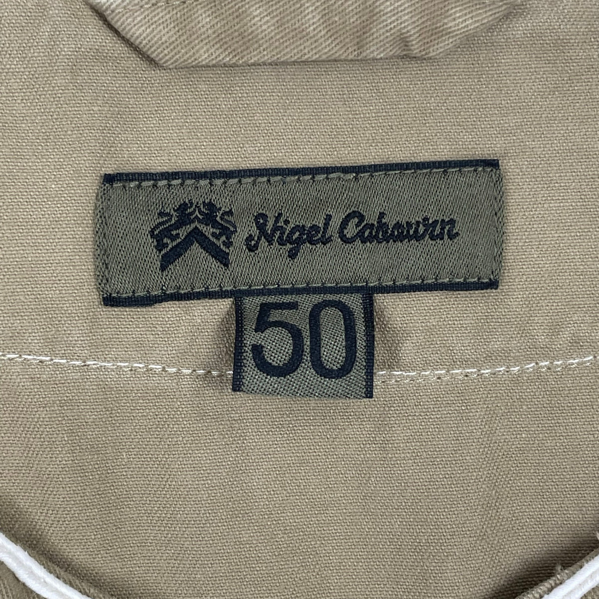 Nigel Cabourn / ベースボールシャツ BASEBALL SH S/S 参考定価：30,000程度 SIZE:50