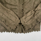 ERMANNO SCERVINO / カットワーク刺繍ジャケット 参考定価：250,000程度 SIZE:L程度