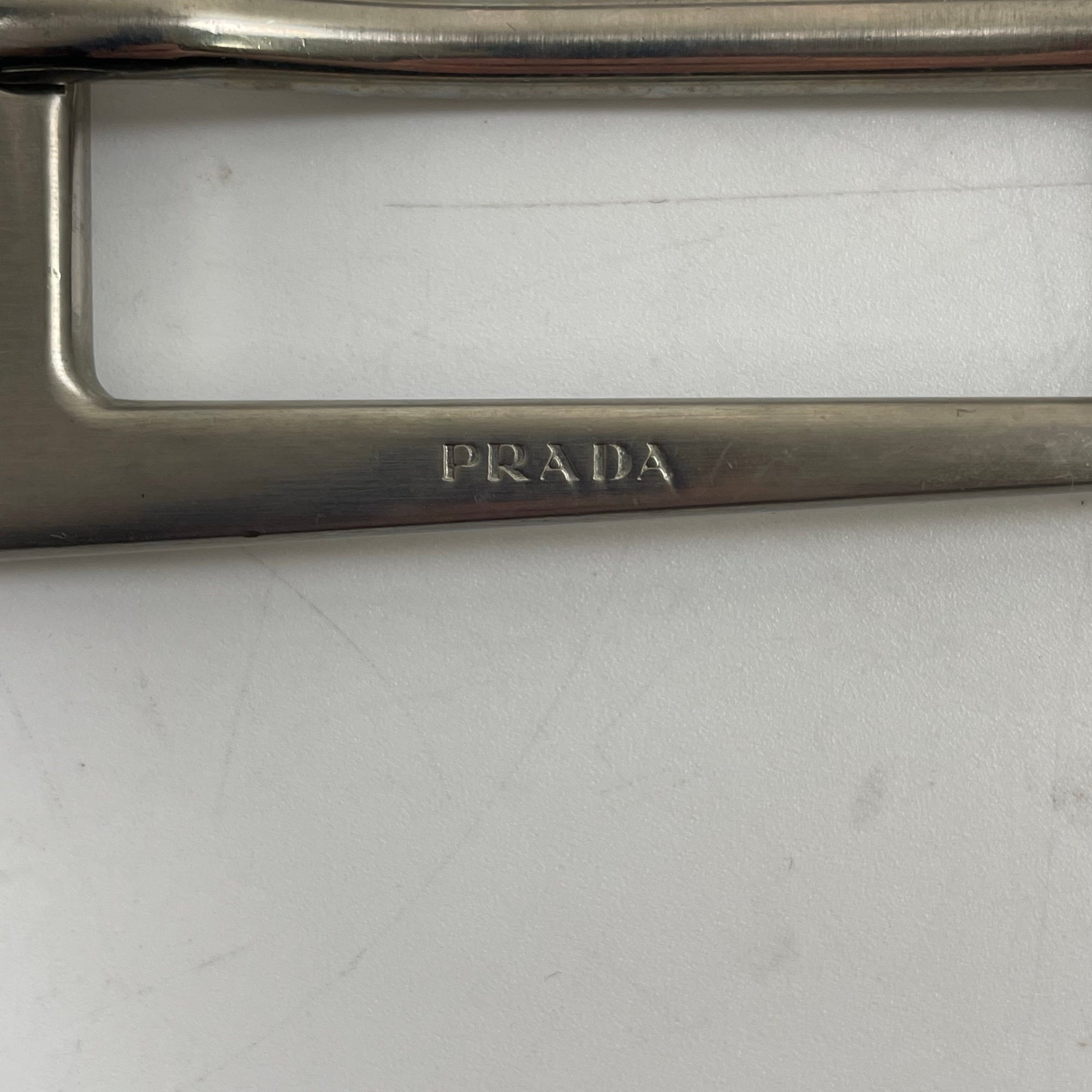 PRADA / レザーベルト PRC1342 全長：約87cm