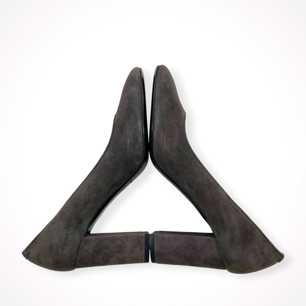 FABIO RUSCONI / チャンキーヒールパンプス 試着程度 参考定価：25,000程度 SIZE：38
