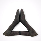 FABIO RUSCONI / チャンキーヒールパンプス 試着程度 参考定価：25,000程度 SIZE：38