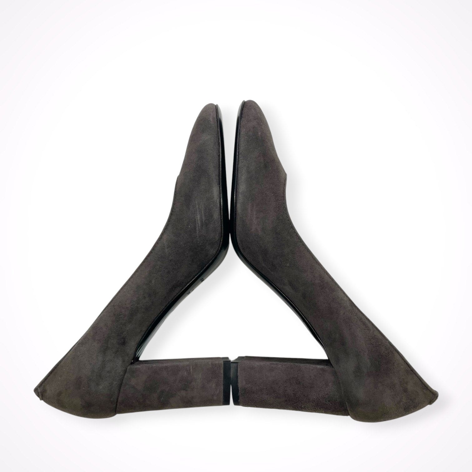FABIO RUSCONI / チャンキーヒールパンプス 試着程度 参考定価：25,000程度 SIZE：38