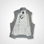 ENGINEERED GARMENTS × BEAMS PLUS エンジニアドガーメンツ ビームスプラス / SWEAT VEST スウェットベスト タグ付 グレー 参考定価：37,000+tax SIZE:M