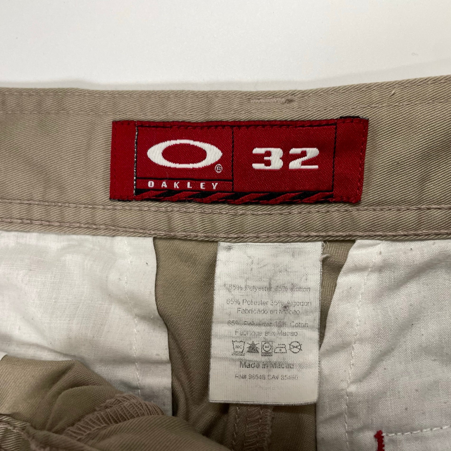 OAKLEY オークリー / 00s ワイドストレートパンツ ベージュ SIZE:W32