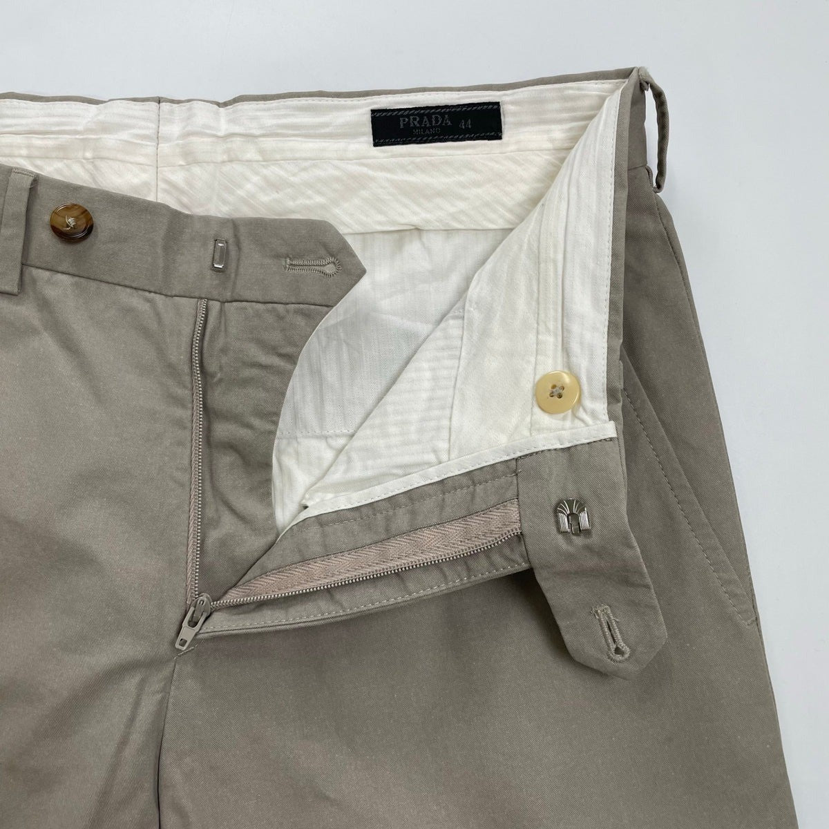 PRADA プラダ / コットンテーパードチノ ドレスチノスラックス 2010年製 SIZE：44