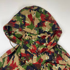 70s VINTAGE ヴィンテージ / スイス軍M60アルペンカモジャケット 山岳部隊 SIZE：L程度
