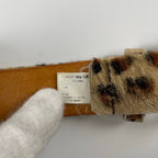 JUNYA WATANABE ジュンヤワタナベ / ハラコレザーベルト 全長113cm 10穴 76-99cm