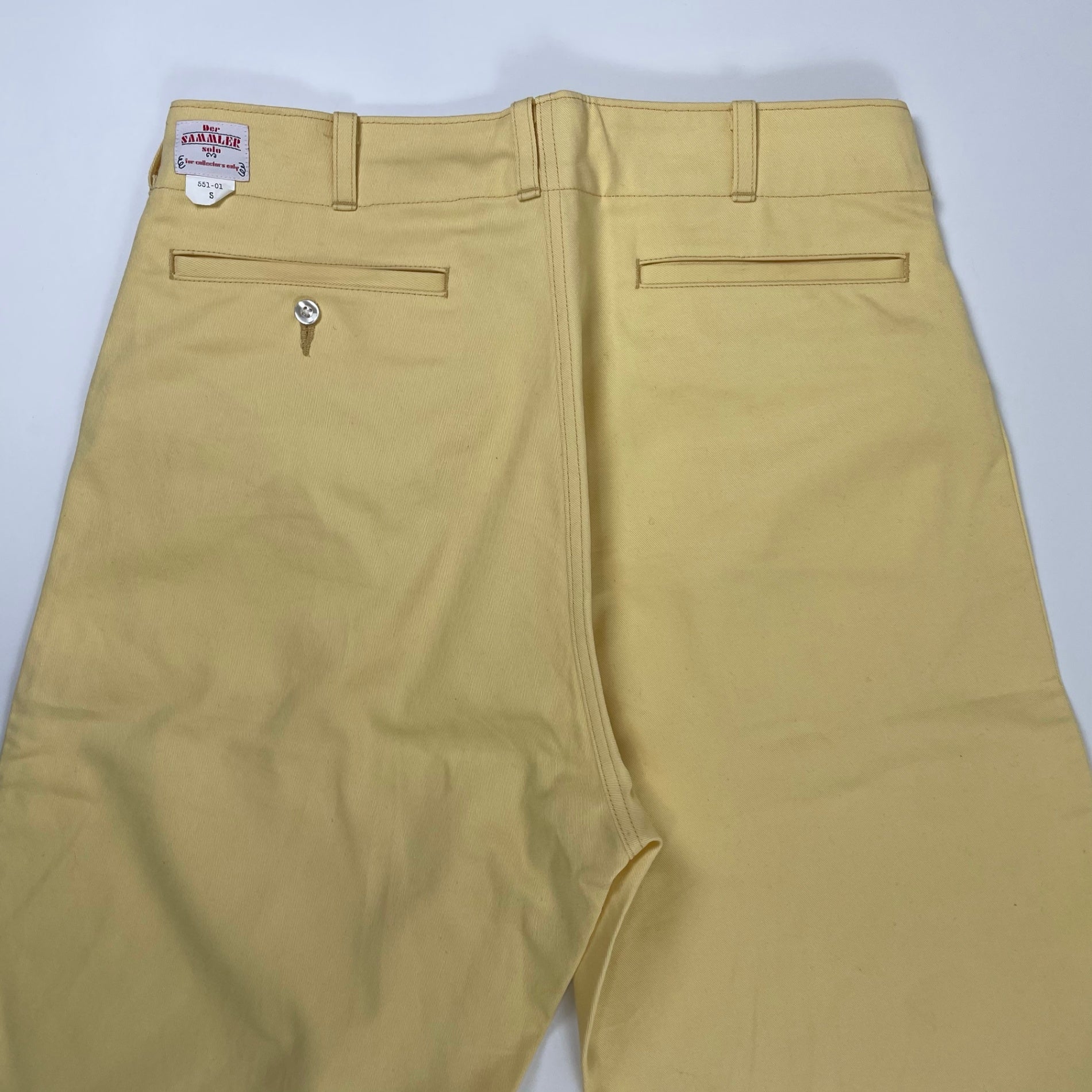 Der SAMMLER SOLO ディアザムラーソロ / ゴールデンゲートパンツ イエロー SIZE:S