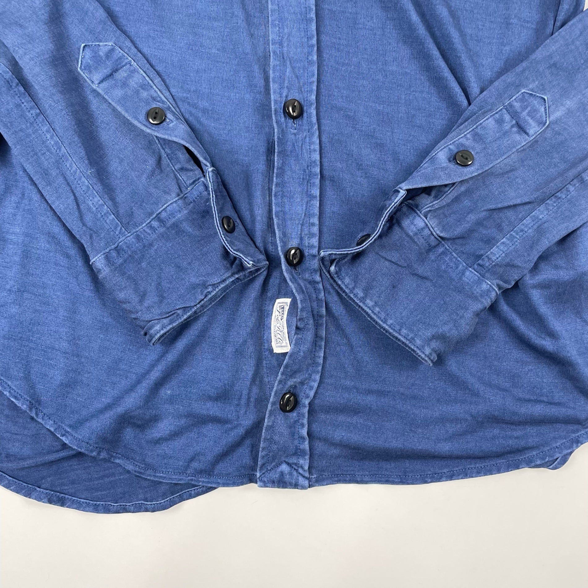 POLO RALPH LAUREN / シルクミリタリーシャツ 参考定価：35,000程度 SIZE:S