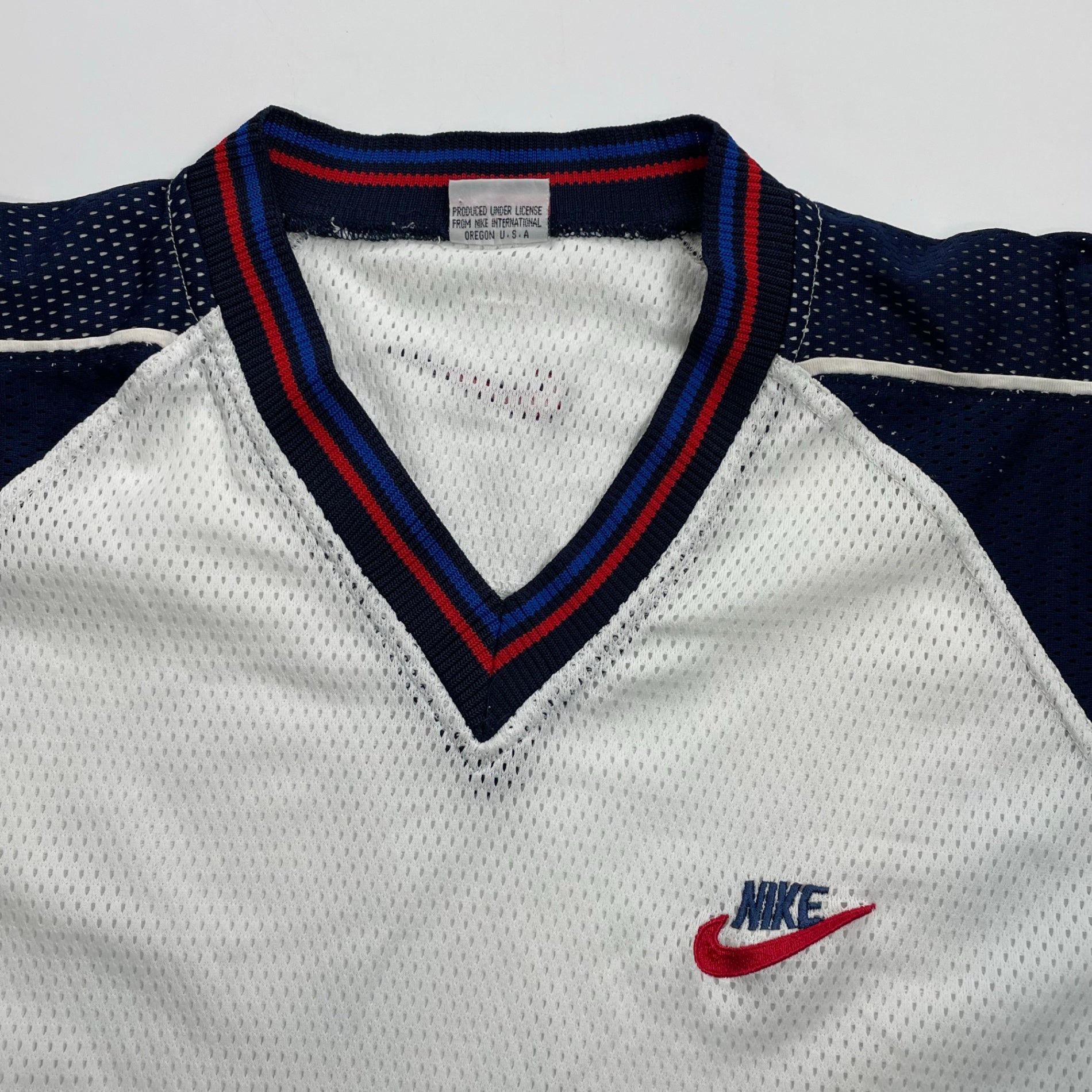 90s NIKE ナイキ / 銀タグ ヴィンテージ メッシュTEE SIZE：XL
