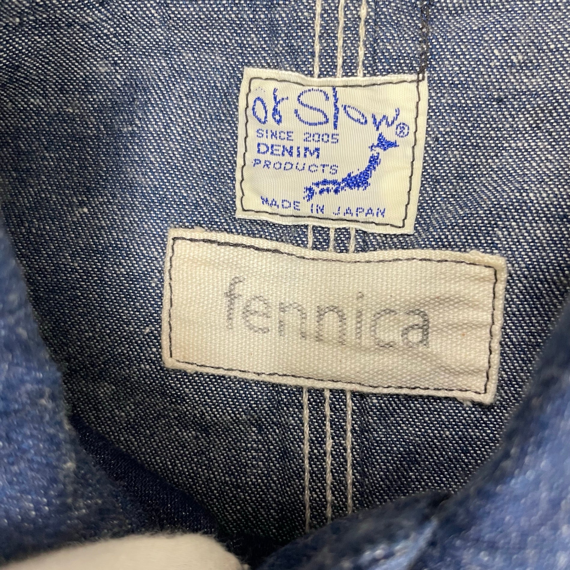 orslow × BEAMS fennica オアスロウ ビームス フェニカ / 別注 1940sライトオンスデニム カバーオール SIZE:XXS(レディースM程度)