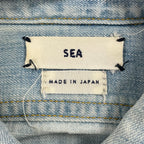 SEA / コンチョボタンデニムシャツ 参考定価：32,000程度 SIZE:FREE