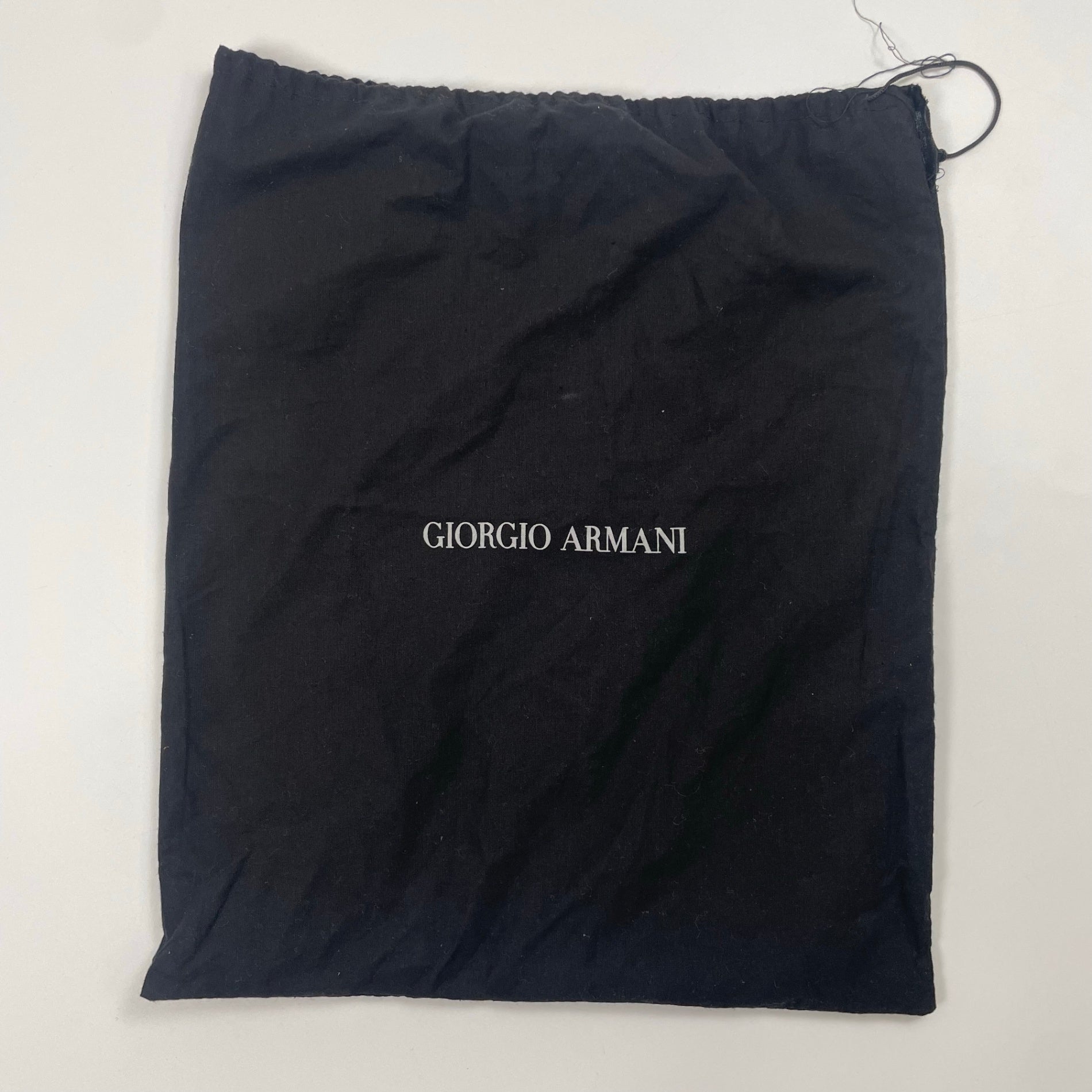 GIORGIO ARMANI ジョルジオ アルマーニ / PORTA TRUCCHI SAFFIANO トラベルポーチ タグ付 参考定価：120,000程度