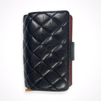 CHANEL / 2.55ライン マトラッセ キルティングウォレット ブラック
