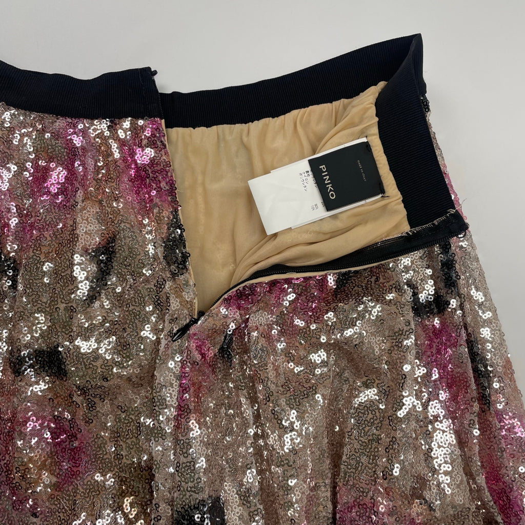 PINKO ピンコ / スパンコールグリッタースカート 参考定価：50,000程度 SIZE：M