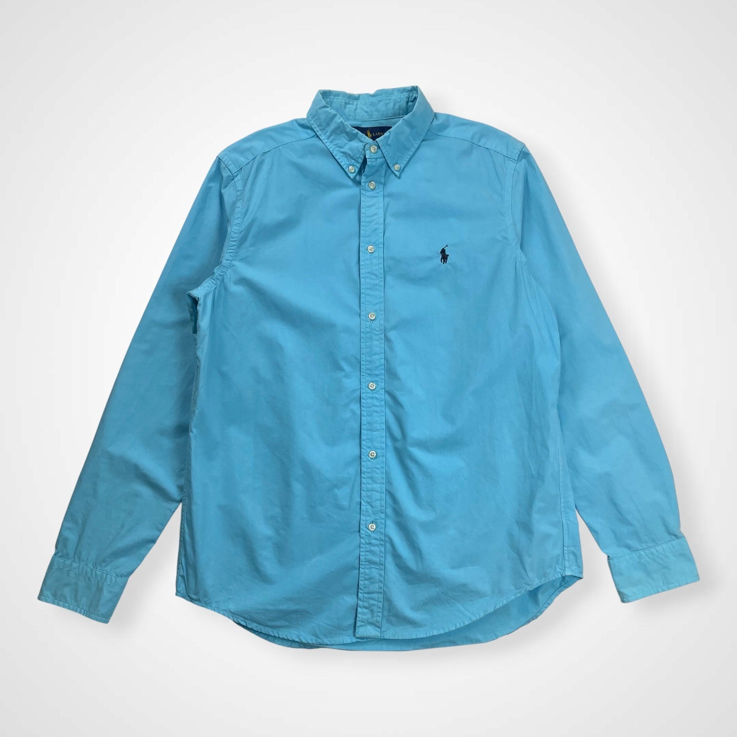 RALPH LAUREN ラルフローレン / ボタンダウンシャツ インド製 ポニー刺繍 SIZE：18-20(メンズM程度)