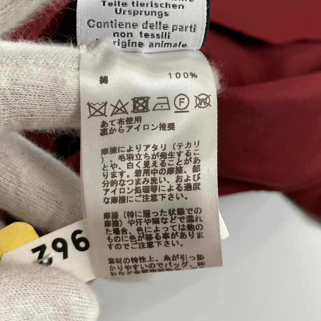 【美品】 HERMES エルメス / 半袖 ハイドボタン デザイン シャツ SIZE:40（L程度）