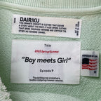 DAIRIKU ダイリク / BoymeetsGirl Pullover Sweater 参考定価：34,000+tax SIZE:L