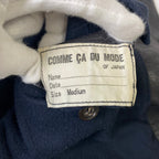 【スペシャル】COMME CA DU MODE MEN コムサデモードメン ヴィンテージ ディアスキン カラーレス ダブルブレスト レザージャケット