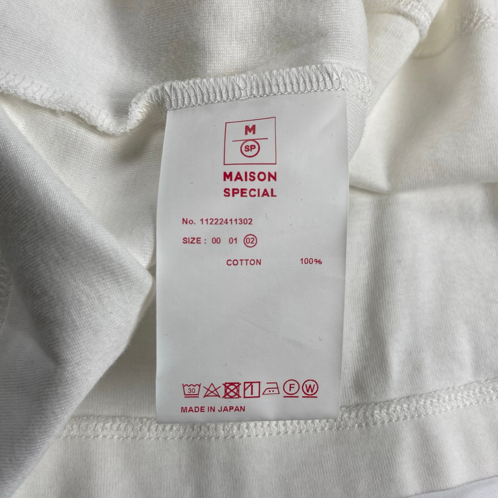 MAISON SPECIAL メゾンスぺシャル / ハイネック Tシャツ カットソー 長袖 SIZE：02(L程度)