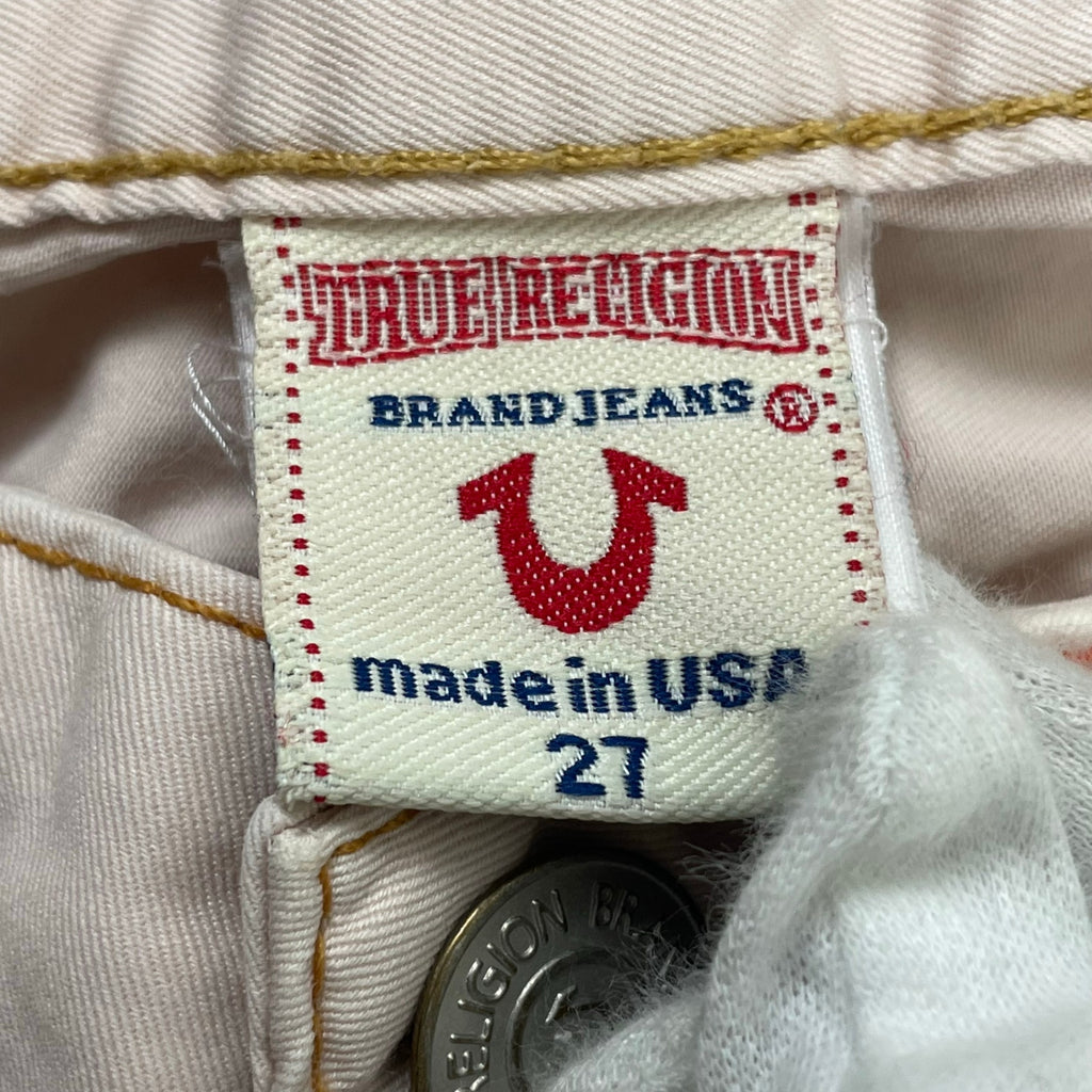 TRUE RELIGION トゥルーレリジョン / Y2K JOEYフレアコットンパンツ USA製 SIZE：27