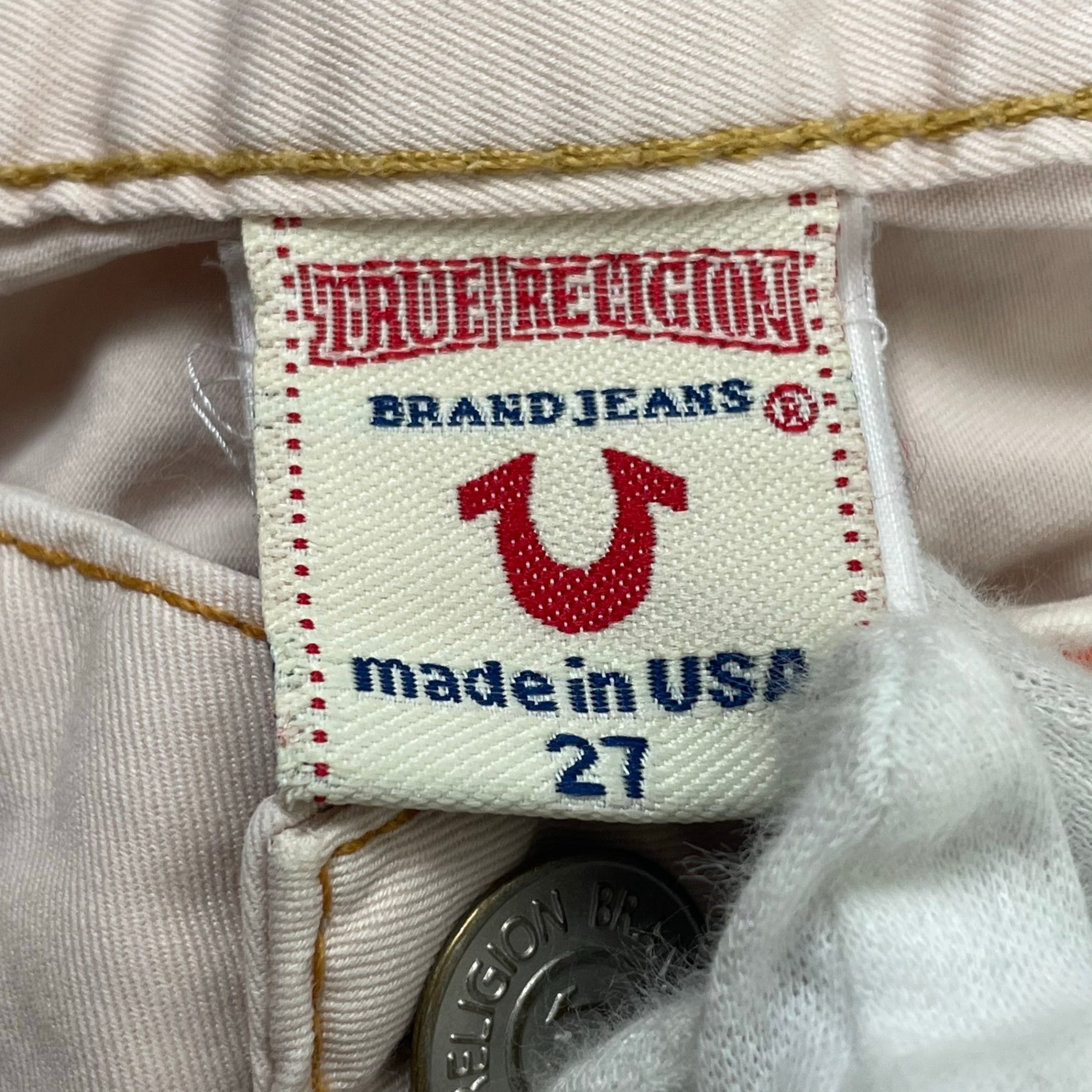 TRUE RELIGION トゥルーレリジョン / Y2K JOEYフレアコットンパンツ USA製 SIZE：27