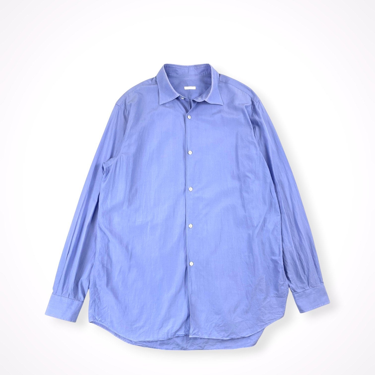 COMOLI / コットンレギュラーカラーシャツ SIZE:42